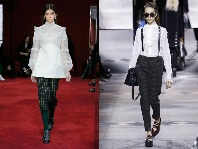 Модные блузы с воланами и рюшами