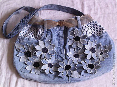 Сумка из джинсов своими руками