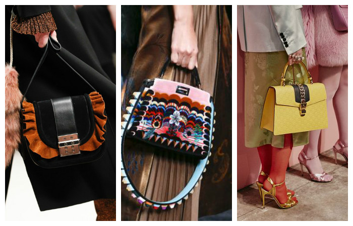 Модные сумки осень – зима 2016 – 2017, фото. 