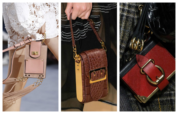 Модные сумки "mini" осень – зима 2016 – 2017, фото. 