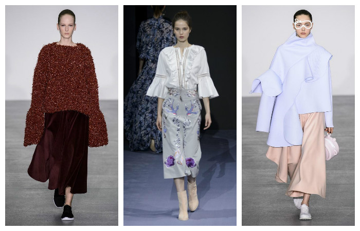 Юбки осень - зима 2016 – 2017, фото