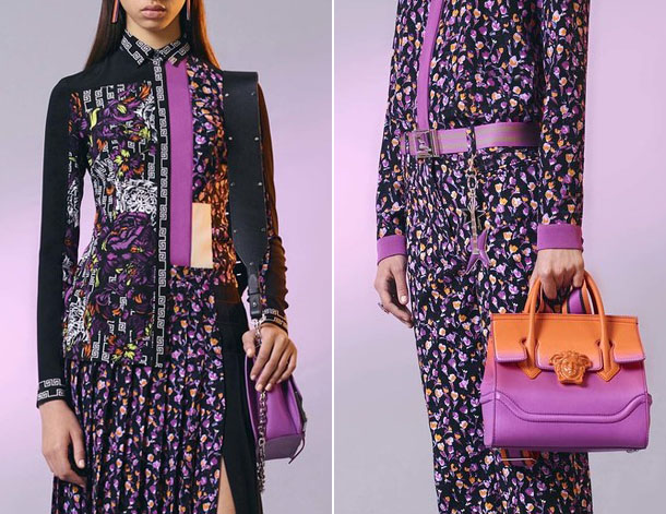 Цветочный узор от Versace