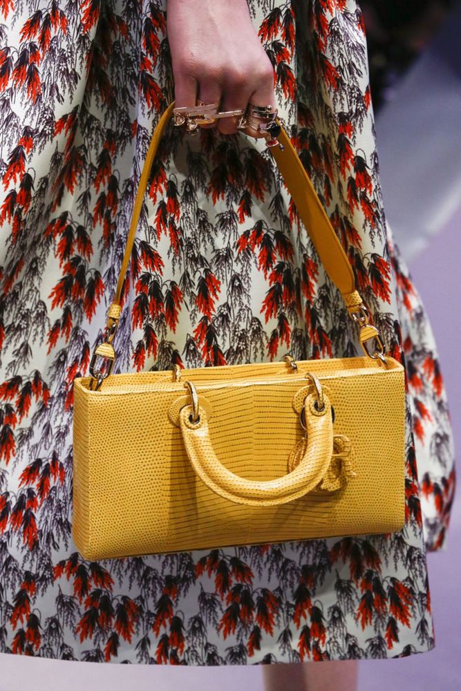 На фото: модная модель сумки осень-зима 2016-2017 из коллекции Christian Dior.