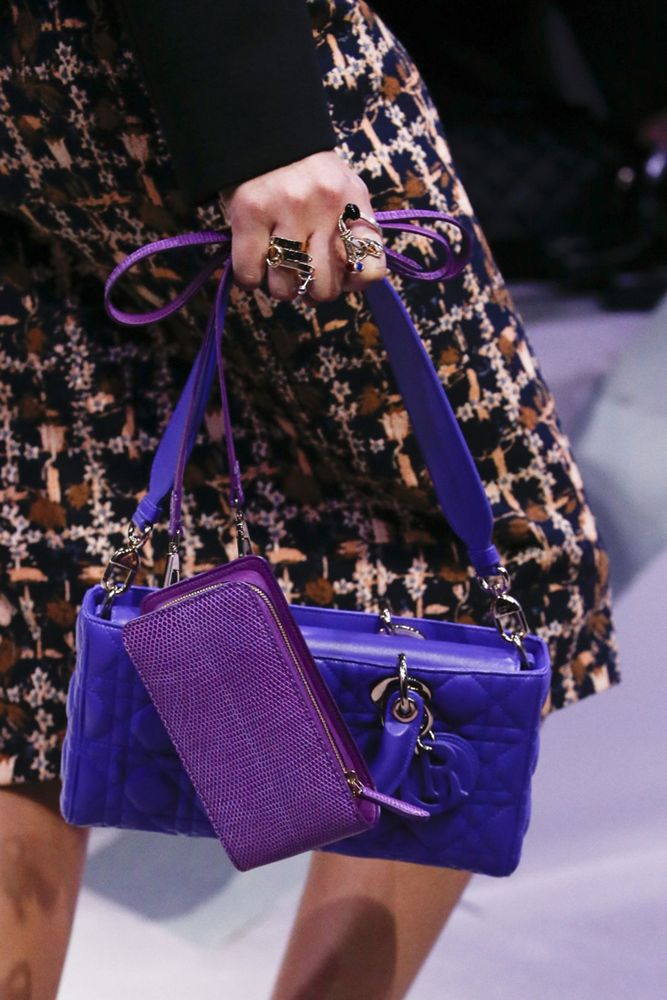 На фото: модная модель сумки осень-зима 2016-2017 из коллекции Christian Dior.
