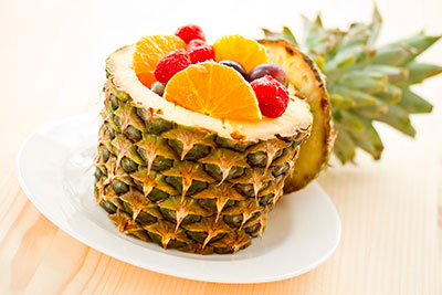 апельсин или ананас выводят шлаки