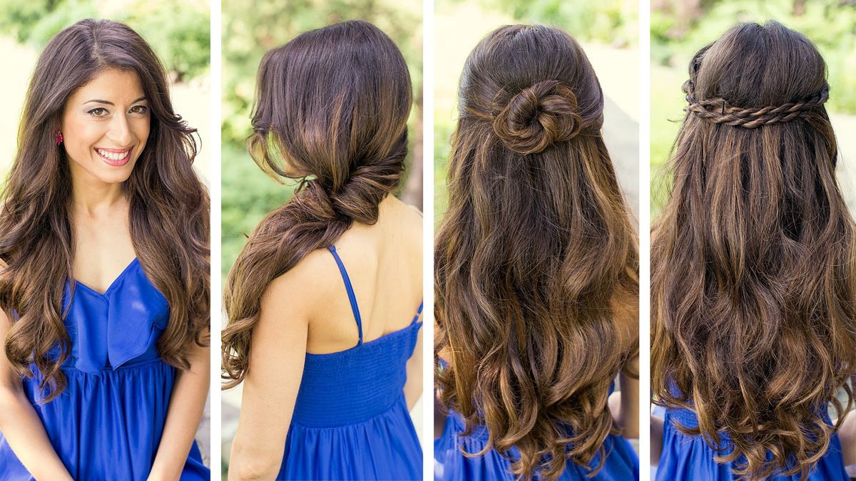 На фото: красивые прически на длинные волосы - Легкие локоны: простота и естественность.