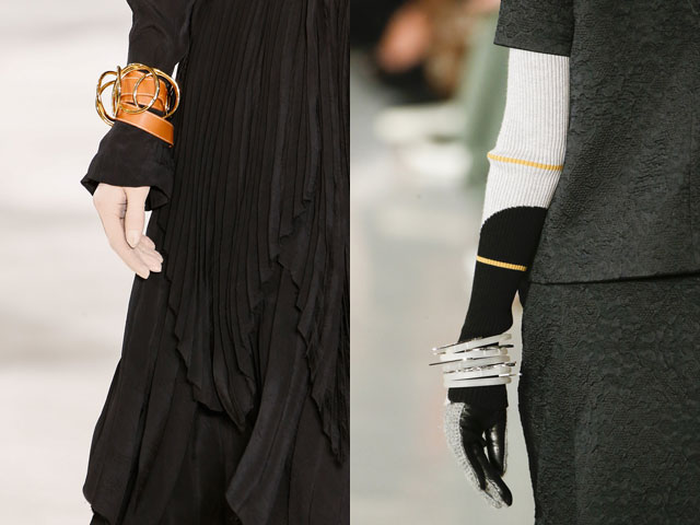 Многослойные украшения сезона осень-зима 2016-2017