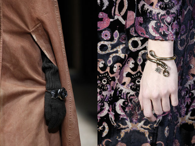 Металлические браслеты осень-зима 2016-2017