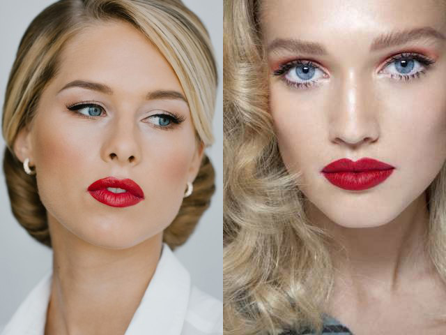 Все оттенки красного на губах