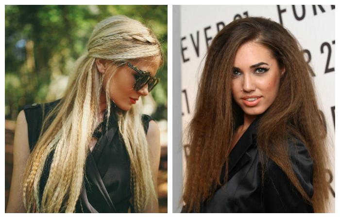 Прически с гофре на длинные волосы, фото