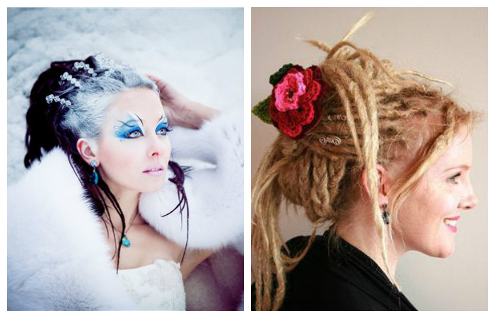 Креативные прически в этно стиле на длинные волосы, фото