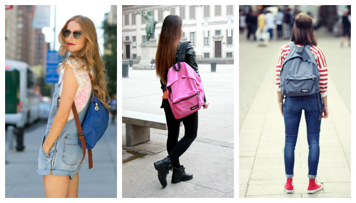 Рюкзак для города: с чем носить? Фото