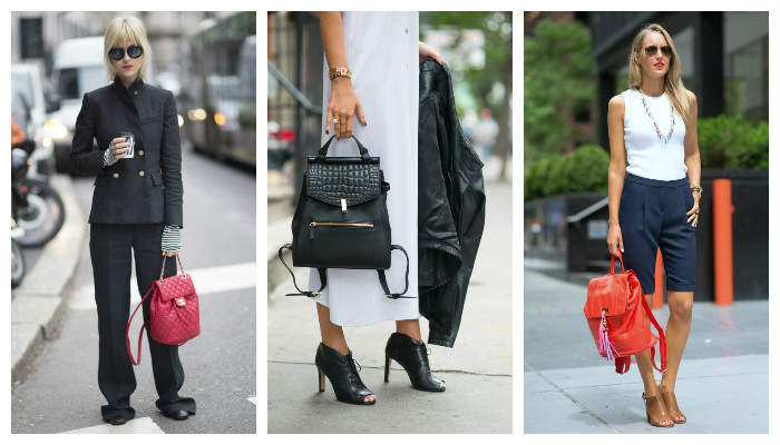 Рюкзак для города: с чем носить? Фото