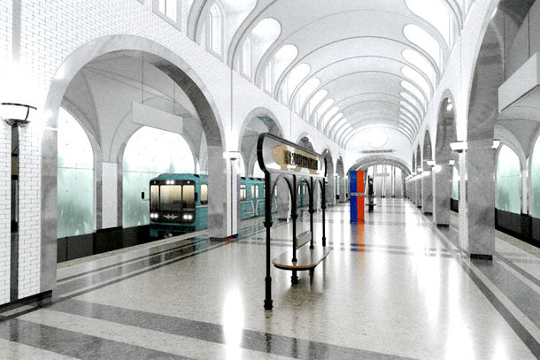Проект станции метро «Селигерская»