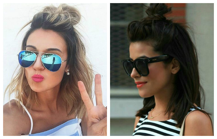 Укладка стрижки на короткие волосы в модную прическу "мальвина"