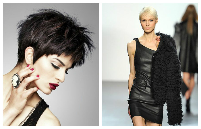 Варианты стрижки пикси на короткие волосы, фото