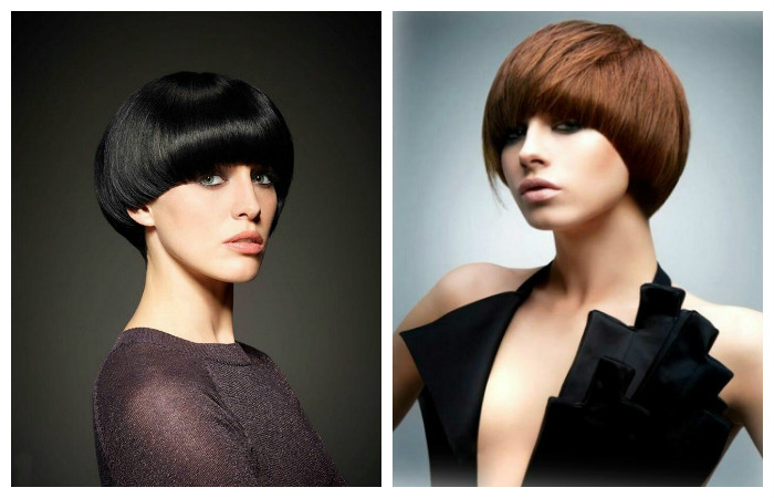 Стрижка паж на коротких волосах, фото