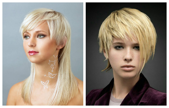 Асимметричные короткие женские стрижки