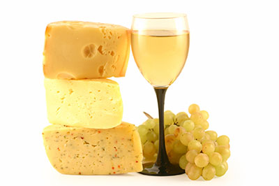 Вино при диете с сыром