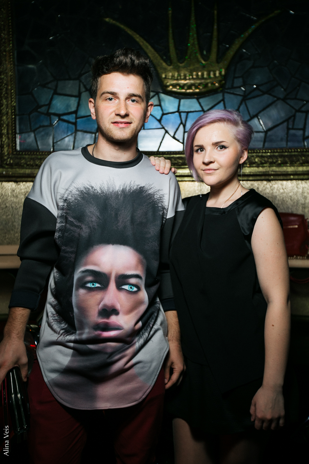 Показ новой коллекции Юлии Морозовой в клубе Каприз