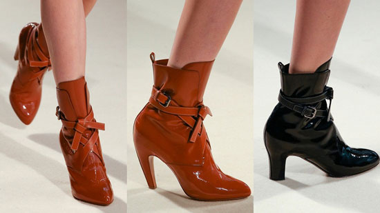 Модные ботильоны с пряжками осень-зима 2015-2016