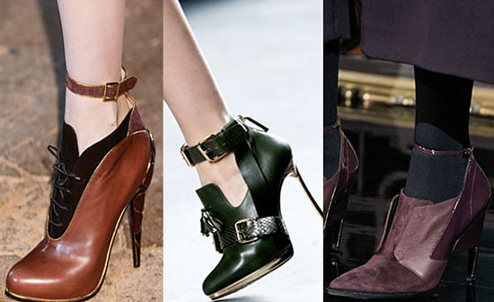 Стильные ботильоны с ремешком вокруг ноги 2015-2016