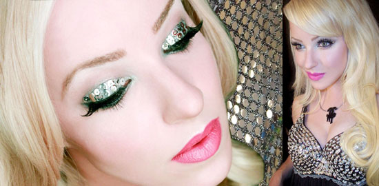 Макияж глаз на новый год фото 2017