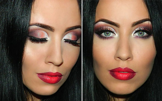 Макияж на новый год 2017 фото