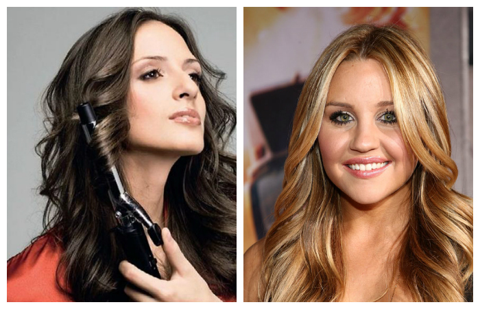 Стрижка "Лесенка": укладка волос кончиками наружу